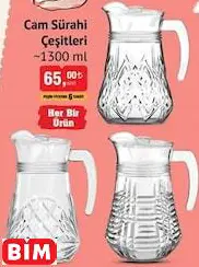 GLASS İN LOVE CAM SÜRAHİ ÇEŞİTLERİ
